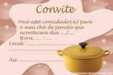 CONVITE CHÁ DE PANELA
